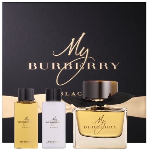 my burberry black 50ml gift set|my burberry moisturizing body mist.